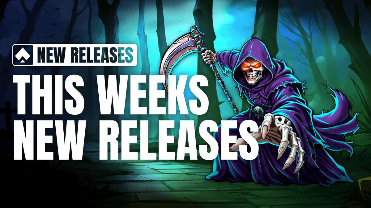 Seventy-plus titles across forty studios land on Cooked this week. Death Dominion from Pragmatic Play leads the slots, alongside Nolimit City's San Quentin Manhunt and Relax Gaming's Money Plane. Yggdrasil makes the biggest single-studio splash of the year with nine simultaneous releases.