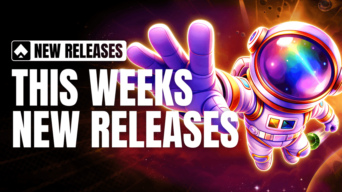 Forty-five-plus titles across thirty-five studios land on Cooked this week. Pragmatic Play's Cosmic Clusters! leads the slots, joined by Hacksaw Gaming's Le Prechaun and Fantasma Games' Bonus Bullets. Winfinity adds another five-table suite to the lobby.