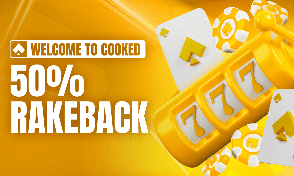 Boosted Rakeback. Right from the start.

Get more back from every session.

Enjoy 50% boosted rakeback on your play and it couldn't be easier. Every time you spin, you earn 50% back, automatically credited through our rakeback system. No opt-ins, no hoops, just stronger returns while you play.

Whether you’re settling in or ramping up, this boosted rakeback makes sure you’re rewarded more from day one.

Sign up and unlock 50% boosted rakeback, no codes necessary.