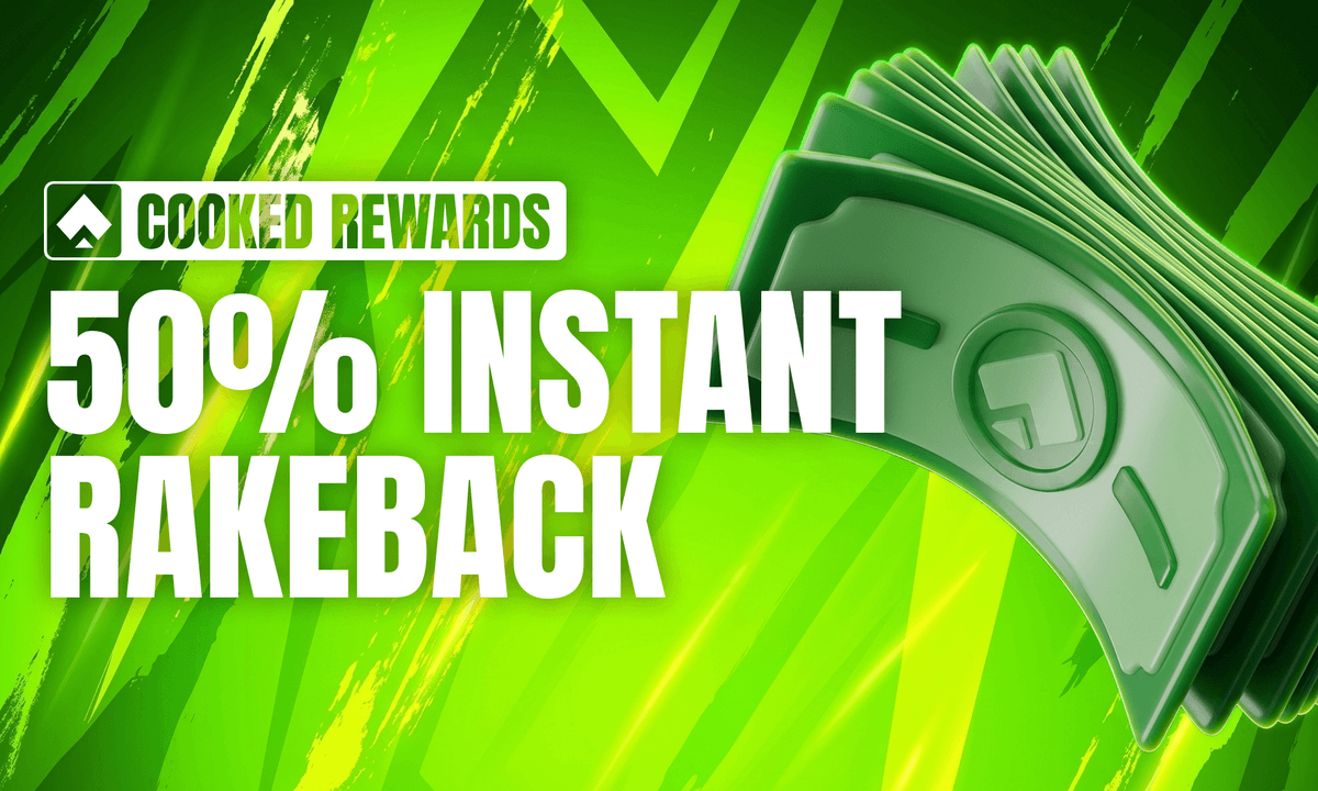 Boosted Rakeback. Made to reward you from the start